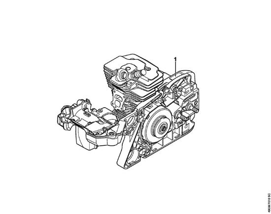 Motosierras de gasolina (MS) MS 311-Z Níºmero de máquinaÂ  de la marca Stihl